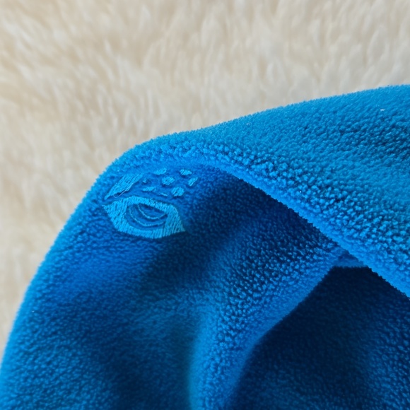Mountain Hardware Women's Long Sleeve Fleece Blue Fleece Zip-Up Jacket - Picture 5 of 14
